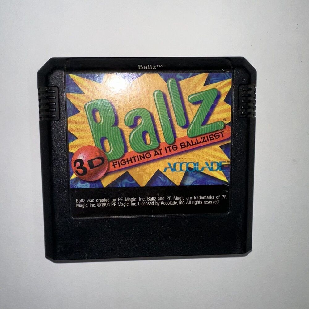 Ballz 3D Fighting at its Ballziest Sega Genesis Video Game Cartridge Only Tested